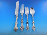 Old Orange Blossom by Alvin Sterling Silver Flatware Set 8 Service 114 pc Dinner