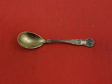 King by Dominick and Haff Sterling Silver Egg Spoon Gold-washed 4 1/2"