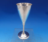 E.H. Parkin and Co English Estate Sterling Silver Water Goblet c. 1976 (#7508)