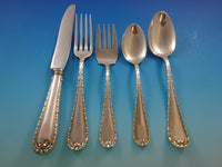 Crystal by Frank Whiting Sterling Silver Flatware Service 8 Set 40 Pieces Scarce
