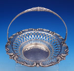 Redlich Co Sterling Silver Basket/Candy Dish Swing Handle Pierced #5288B (#7786)