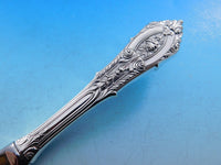 Rose Point by Wallace Sterling Silver Steak Knife Not Serrated Custom 8"