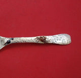 Lap Over Edge Mixed Metals by Tiffany and Co Sterling Teaspoon with Crab Seaweed