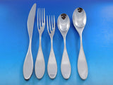 Paddle by Nambe Stainless Steel Flatware Service Set 61 pieces Modern Dinner