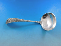 Rose by Stieff Sterling Silver Flatware Set For 8 Service 45 Pieces Repousse