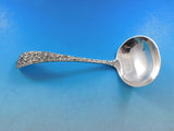 Rose by Stieff Sterling Silver Flatware Set For 8 Service 45 Pieces Repousse
