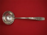 Berry by Whiting Sterling Silver Soup Ladle Fluted with Gooseberry Motif 13 3/4"