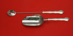 Mignonette by Lunt Sterling Silver Bar Set 2pc HHWS Custom Made