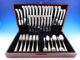 Rattail Antique by Dominick & Haff Sterling Silver Flatware Set Service 72 pcs