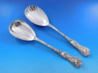 Bacchanalian English Sterling Silver Flatware Service Set 99 pieces Bacchus Wine