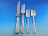 William and Mary by Lunt Sterling Silver Flatware Set 12 Service 114 pcs Dinner