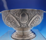 Robert Sawers Scottish Sterling Silver Child's Bowl Footed Cast Handles (#3912)