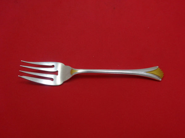 Regency Shell Gold by Lunt Sterling Silver Salad Fork 6 1/2"