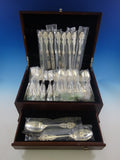 Chambord by Reed and Barton Silverplate Flatware Set For 8 Service 50 Pieces New