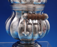 Torchon by Buccellati Italian Sterling Silver Tea Set 3pc (#8501) Beautiful!