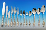 Watteau by Durgin Sterling Silver Flatware Set Service Dinner Size 168 pieces