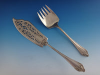 Austrian 800 Silver Flatware Set For 12 Service Massive 146 Pieces Beautiful!
