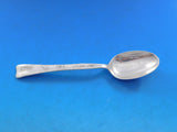 Lap Over Edge Acid Etched by Tiffany Sterling Silver Teaspoon w/ Butterflies 6"