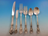 Chateau Rose by Alvin Sterling Silver Flatware Set for 18 Service 121 Pieces