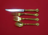 Chantilly Gold by Gorham Sterling Silver Regular Size Place Setting(s) 4pc