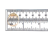 10k and 14k Gold Victorian Poison Ring Hidden Compartment Size 6 (#J6352)