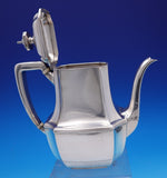 Hampton by Tiffany and Co Sterling Silver Tea Set 5pc w/ Tray (#8964) Wonderful!