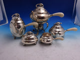 Blossom by Georg Jensen Sterling Silver Coffee Set 3-Piece 2C plus Nips (#6829)