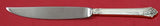 Damask Rose by Oneida Sterling Silver Steak Knife Not Serrated Custom 8"