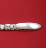 Cactus by Georg Jensen Sterling Silver Roast Carving Hone HH WS 14"