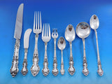 Meadow Rose by Wallace Sterling Silver Flatware Set 12 Service 120 pieces Dinner