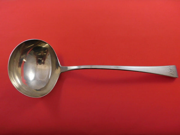 English Sterling Silver by Thomas Wallis II Soup Ladle 12 1/8" London 1808
