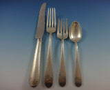 Feather Edge by Gorham Sterling Silver Flatware Set 12 Dinner Service 120 Pcs