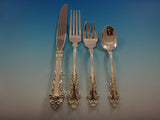 Grande Renaissance Reed and Barton Sterling Silver Flatware Set 8 Service 34 Pcs
