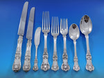 English King by Tiffany & Co Sterling Silver Flatware Set Service 69 pcs Dinner