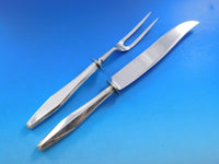 Diamond by Reed and Barton Sterling Silver Flatware Set Service 97 pieces Modern