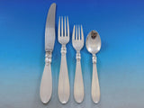 Princess Fuchsia by Frigast Sterling Silver Flatware Set Service 88 Pcs Dinner