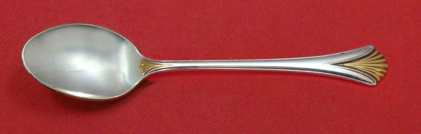 Regency Shell Gold By Lunt Sterling Silver Infant Feeding Spoon 6" Custom Made