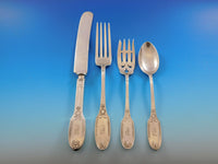 Marie Antoinette by Alvin Sterling Silver Flatware Set Service 201 pcs Mono P
