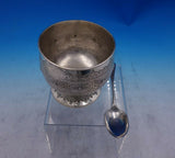 John Russell Scottish Sterling Silver Child's Bowl Moorish Style c.1874 (#3913)