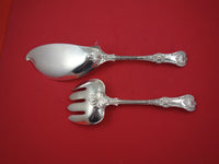 English King by Tiffany and Co Sterling Silver Fish Serving Set  2-Piece 11 3/4"