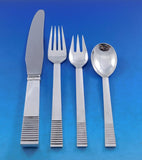 Parallel by Georg Jensen Sterling Silver Flatware Set for 12 Service 64 pieces