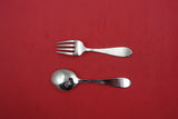 Puritan by Gorham Sterling Silver Baby Set 2-pc fork 4 1/2" spoon 4 3/8"