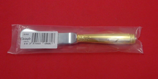 Malmaison Vermeil by Christofle Sterling Silver Butter Spreader HH 6 3/4" New