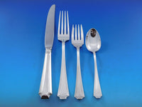 Fairfax by Durgin-Gorham Sterling Silver Flatware Set 8 Service 54 pcs Dinner