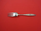 Oval Twist by Whiting Sterling Silver Cold Meat Fork straight tines 9 1/4"