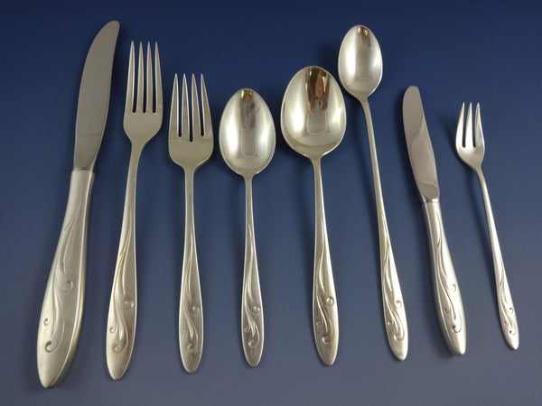 Awakening by Towle Sterling Silver Flatware Set For 8 Service 74 Pieces