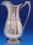 Tiffany and Co Sterling Silver Water Pitcher Antique Ivy #437 11" (#8399)