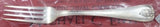 Foglia aka Leaf by Schiavon Italy Sterling Silver Cold Meat Fork Lrg 9 3/4" New