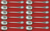 American Victorian by Lunt Sterling Silver Ice Cream Dess. Fork Custom Set 12pc