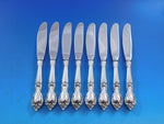 Alexandra by Lunt Sterling Silver Butter Spreader HH Modern 6 1/4" Set of 8